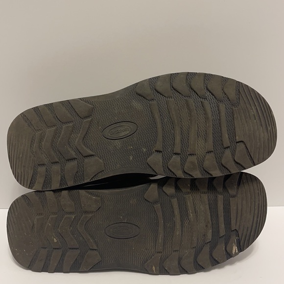 Dr. Scholl’s Men’s Size 12 Brown Leather Fisherman Closed Toe Hook & Loop Sandal - Picture 10 of 11